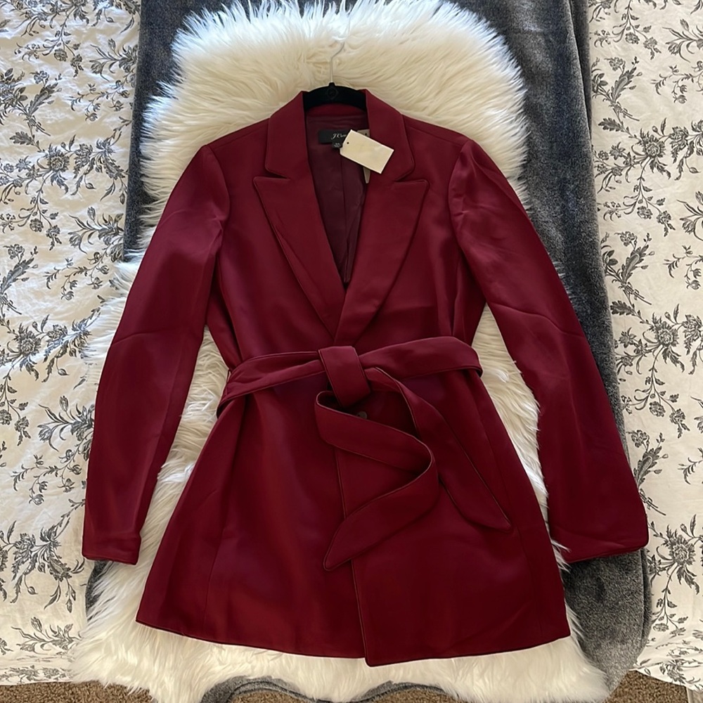 Jcrew wrap blazer jacket